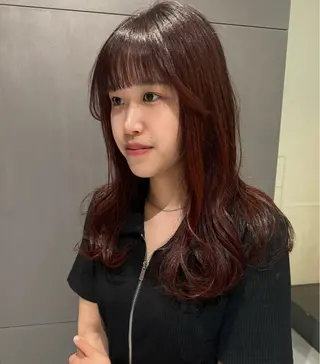 ロング カラー 透明感×レイヤーカッ ト🌼kiraraのヘアスタイル