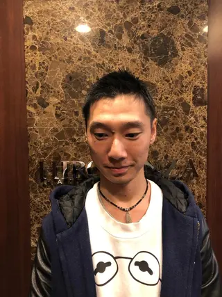 ショート メンズ ヒロ銀座プレミアムバーバーパレスホテル東京店所属・メンズカット✂︎ chihiro ✂︎のヘアスタイル
