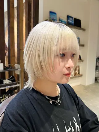 ショート FERiCIA所属・ウルフカット/ 今川尚睦のヘアスタイル