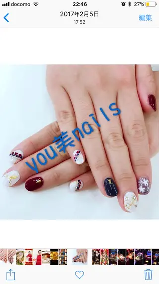 ネイル you美ネイル所属・小林 加奈のネイルデザイン