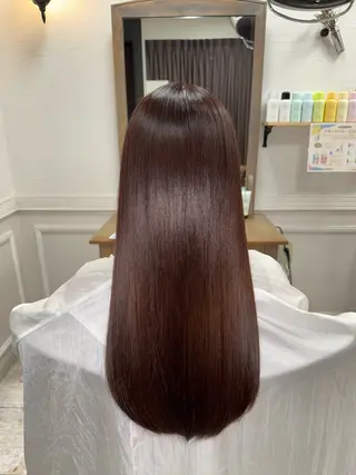 ロング カラー 鶴田 琴美のヘアスタイル