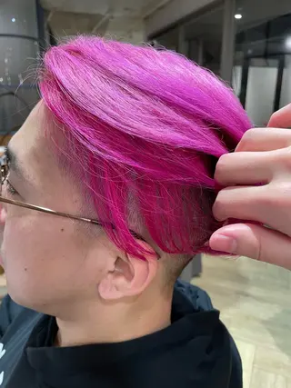カラー CRESCENDO 山本樹カットカラーのヘアスタイル