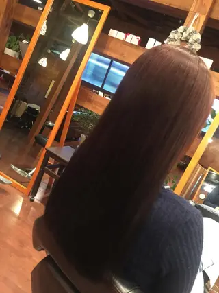 ロング ＠kutsu tetsuoのヘアスタイル