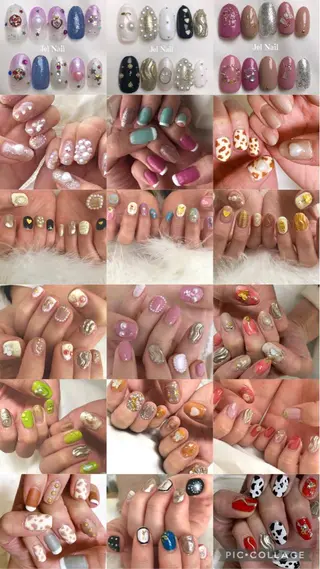 ネイル 淡色ネイル 🎀moeのネイルデザイン