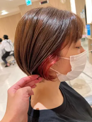 カラー 久永 菫のヘアスタイル