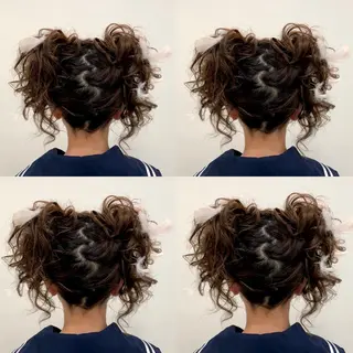 ミディアム ヘアアレンジ 🌷MAYU 🌷のヘアスタイル