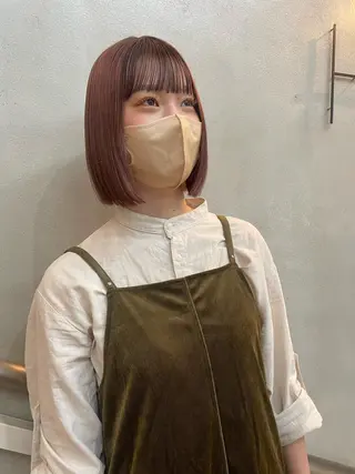 ショート 佐藤 永夏のヘアスタイル