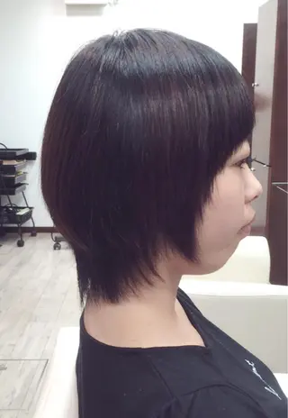 ショート ミディアム セミロング ロング カラー パーマ ヘアアレンジ メンズ キッズ ネイル まつエク Leyシェアサロン所属・Ken ドライカット ✂️髪質改善のヘアスタイル