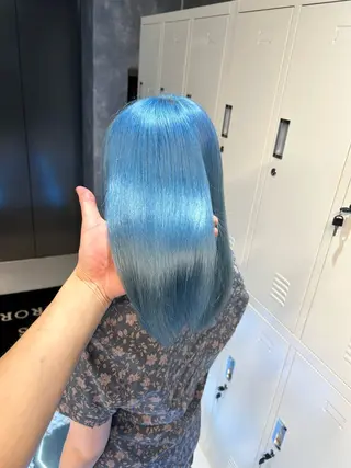 セミロング ✨メンズ特化& ブリーチ特化Ryuのヘアスタイル