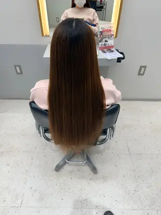 ロング 阿部 文人のヘアスタイル