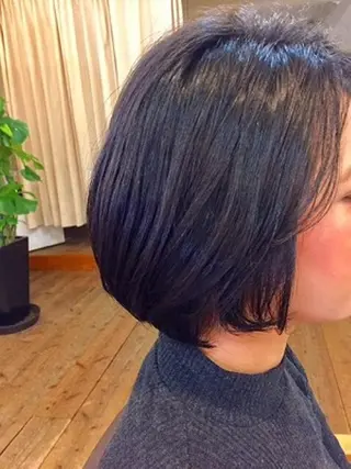 ショート パーマ nest  のヘアスタイル