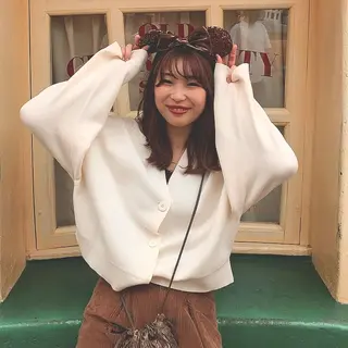 セミロング カラー ヘアアレンジ ハイトーンピンク🍑 ブリーチ🍑RINAのヘアスタイル