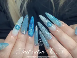 ネイル E.N🦋 長さ出し/持ち込みのネイルデザイン