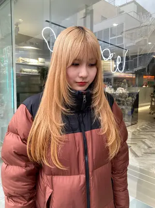 ロング otoha☆カラー/ レイヤー/八王子のヘアスタイル