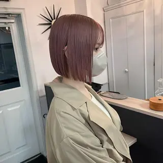 ショート カラー ボブ& 髪質改善FUMIYAのヘアスタイル