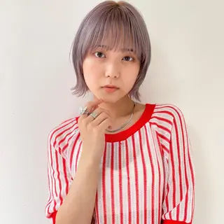 ショート カラー ボブ特化✨ 松本竜之介のヘアスタイル