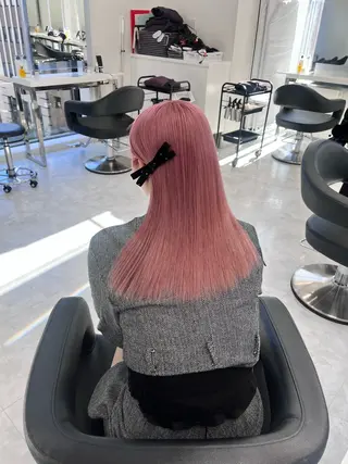 ロング カラー ヘアアレンジ レイヤー/艶ベージュ /🎀Saki🎀のヘアスタイル