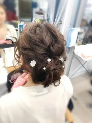 セミロング laera 佐藤のヘアスタイル