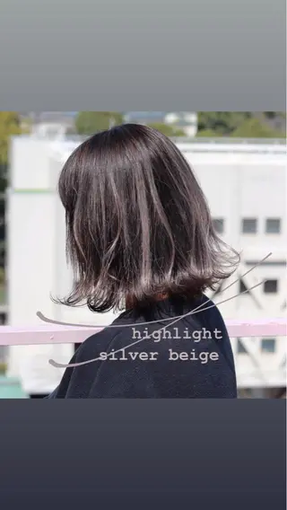 ミディアム カラー Viage （ビアージュ）のヘアスタイル