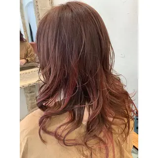 ロング カラー fio マナミのヘアスタイル