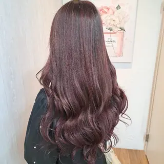 カラー ロング GLOSS❤︎ Harunaのヘアスタイル