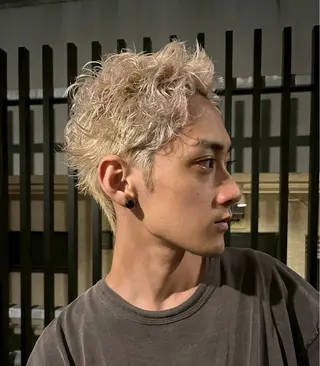 ショート カラー “fifth”川内 泰智/メンズパーマのヘアスタイル