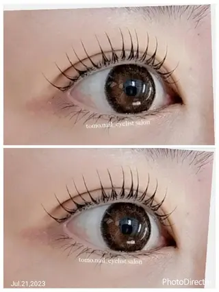 マツエク・マツパ tomonail eyelistのマツエク・マツパデザイン