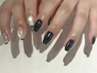 ネイル 🫧シンプル/ ちゅるん/EVA🫧のネイルデザイン