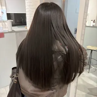 ロング 似合わせレイヤー/ 透明感カラー/天王寺のヘアスタイル