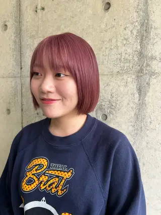ショート カラー 只野 真衣のヘアスタイル