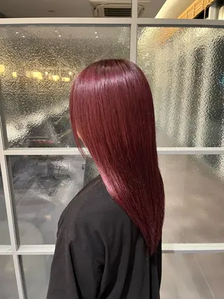 カラー 山田 春菜のヘアスタイル