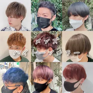 ショート カラー メンズ 全国認定講師 高久のヘアスタイル