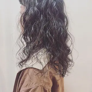 ミディアム パーマ yuki hair所属・yuki watanabeのヘアスタイル