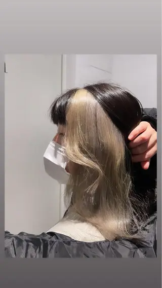 セミロング カラー モテ髪提案します💕 髪質改善宗一郎のヘアスタイル