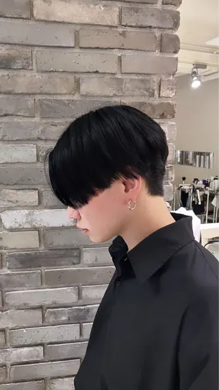 ショート メンズ ハイライトカラー メンズカット/杉山誠のヘアスタイル