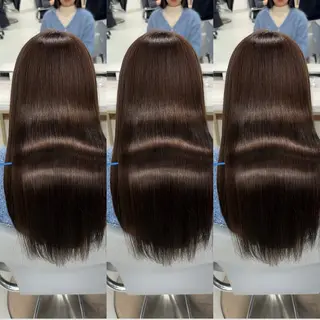 ミディアム 新宿No.1艶髪矯正 美艶カラー/FUKAのヘアスタイル