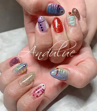 ネイル andulte MAIのネイルデザイン