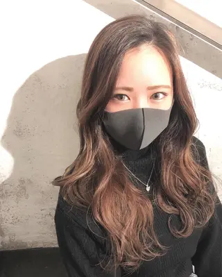 セミロング カラー ヘアアレンジ ✨毛髪診断で絶対綺麗 ✨美髪艶髪専門✨高浪のヘアスタイル