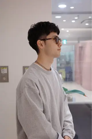 パーマ メンズ メンズヘア/レイヤー /ボブ山内春輝のヘアスタイル