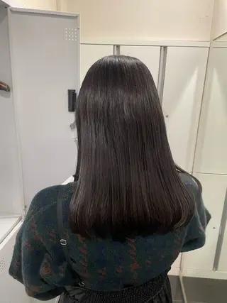 ミディアム ハイトーン/パーソナ ルカラー診断・ユキノのヘアスタイル