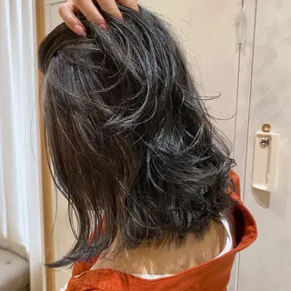 ミディアム くびれミディ🌷 暖色系No1高橋智のヘアスタイル