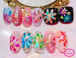 ネイル CROWN プライベートサロンのネイルデザイン
