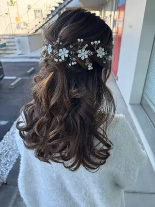 ヘアアレンジ 早川 真幸のヘアスタイル