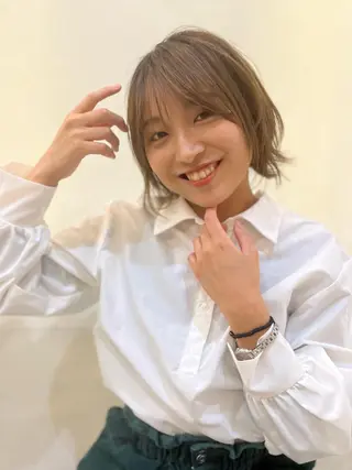 ショート カラー トータルビューティー K:R鶴川のヘアスタイル