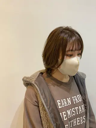 ミディアム 大人かわいい×艶髪 🤍塩川のヘアスタイル