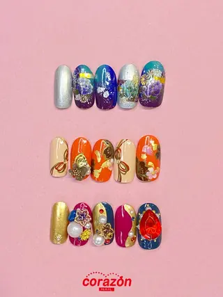 ネイル corazon所属・ネイリスト aicoのネイルデザイン