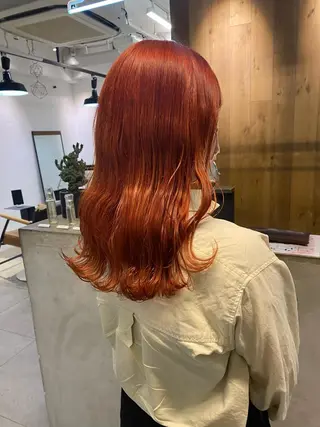 ロング カラー 艶カラー 🤍🫧/makoのヘアスタイル