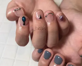 ネイル nail atelier AMBER所属・saori .の眉毛・アイブロウイメージ