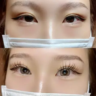 マツエク・マツパ RINA le'abydamのマツエク・マツパデザイン