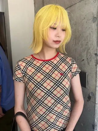 カラー 透明感カラー/ yua🍃のヘアスタイル